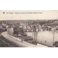 Limoges - Panorama des Trois Ponts
